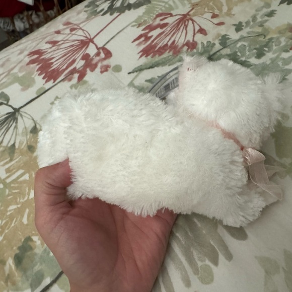 Ty Bianca Fluffy White Cat Plush Toy - Picture 3 of 4